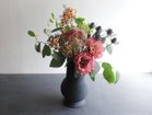 【ミシンポタリークリエーション/MISHIM POTTERY CREATION / GOODS】のStiLL flowervase / スティル フラワーベース(藍墨茶) -|ID: prp329100004239758 ipo3291000000029399090