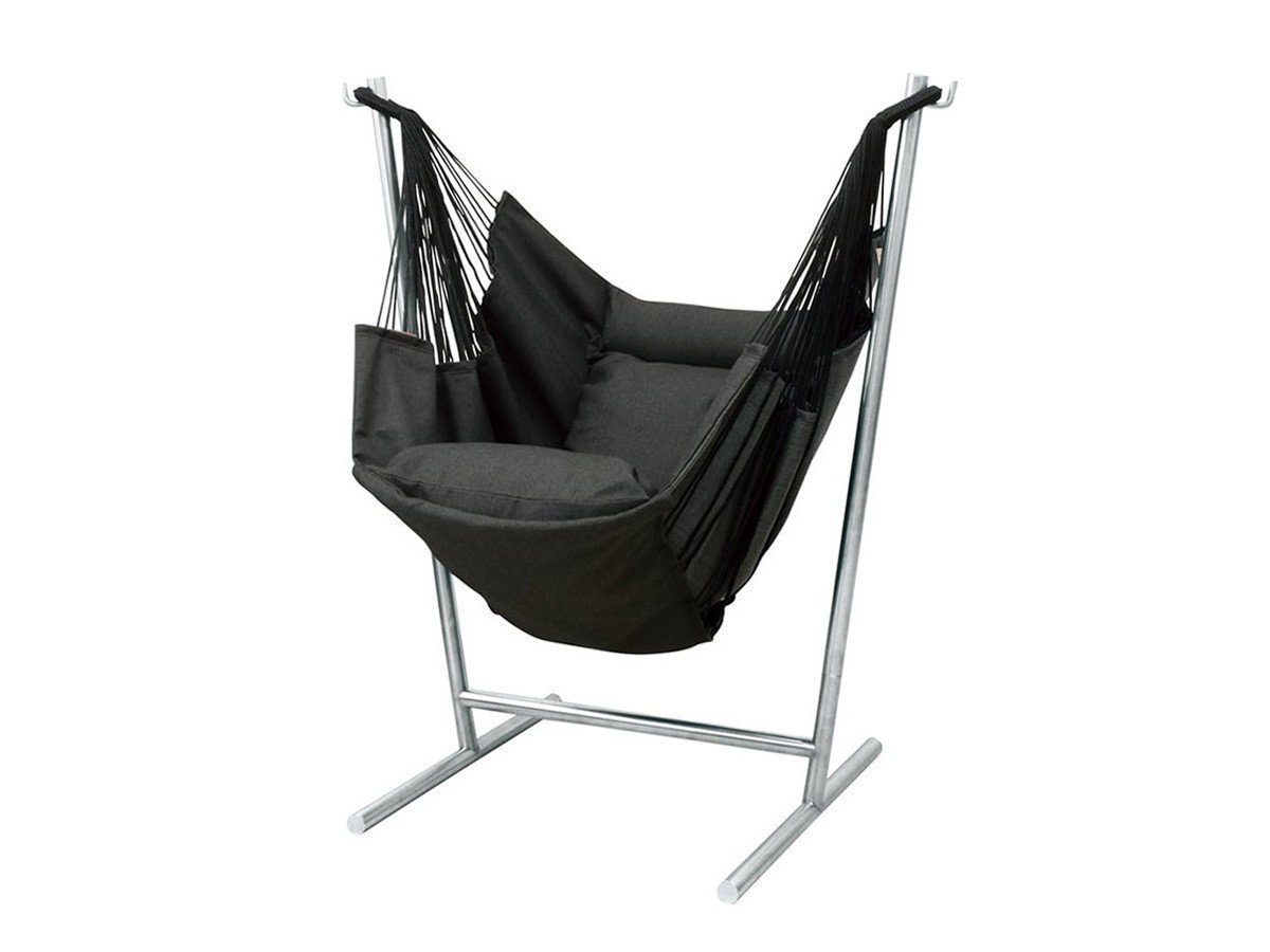 【コンフォルタ/KOMFORTA / GOODS】のKOMFORTA / コンフォルタ 自立式ハンモック(アウトドア / ツイル) インテリア・キッズ・メンズ・レディースファッション・服の通販 founy(ファニー) 　アウトドア　Outdoor Clothing　コンパクト　Compact, Small Size　軽量　Lightweight, Ultra Light　ツイル　Twist, Twisted Detail　ファブリック　Fabric, Textile　フレーム　Frame, Outline　リラックス　Relax, Relaxed Fit　送料無料　Free Shipping　ハンモックツイル チャコール、フレームシルバー|ID: prp329100004246985 ipo3291000000035327699