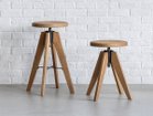 【イージーライフ/Easy Life / GOODS】のSPIN STOOL HIGH / スピン スツール ハイ 2サイズ展開です。左:ハイ(本商品)、右:ロー|ID: prp329100004246993 ipo3291000000035137190