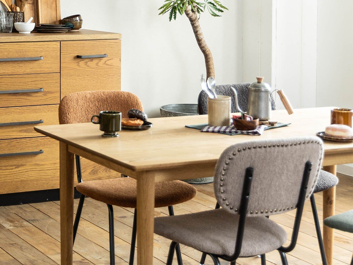 【イージーライフ/Easy Life / GOODS】のKORON TABLE / コロン ダイニングテーブル 幅135cm インテリア・キッズ・メンズ・レディースファッション・服の通販 founy(ファニー) 　おすすめ　Recommended / Our Picks　オイル　Body Oil　コンパクト　Compact, Small Size　シンプル　Simple, Minimal　テーブル　Table, Dining Table　ホーム・キャンプ・アウトドア・お取り寄せ　Home Living / Home & Lifestyle / Camping Gear / Outdoor Camping　家具・インテリア　Home Furniture & Interior. Stylish & Functional Living Spaces　テーブル　Dining, Coffee & Side Tables　ダイニングテーブル・食卓テーブル　Dining Tables　参考イメージ|ID: prp329100004247003 ipo3291000000030161662