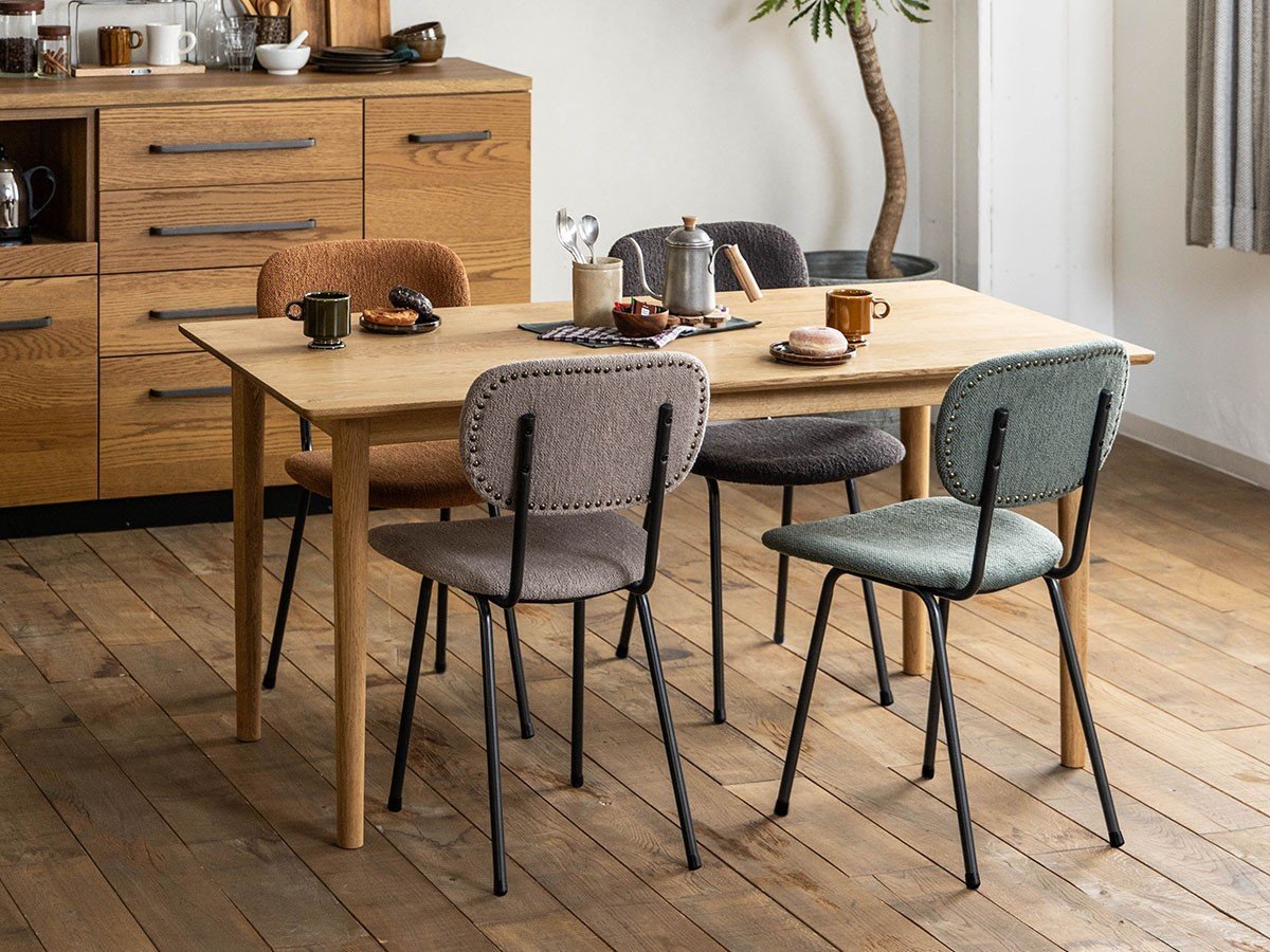 【イージーライフ/Easy Life / GOODS】のKORON TABLE / コロン ダイニングテーブル 幅135cm 人気、トレンドファッション・服の通販 founy(ファニー) 　おすすめ　Recommended / Our Picks　オイル　Body Oil　コンパクト　Compact, Small Size　シンプル　Simple, Minimal　テーブル　Table, Dining Table　ホーム・キャンプ・アウトドア・お取り寄せ　Home Living / Home & Lifestyle / Camping Gear / Outdoor Camping　家具・インテリア　Home Furniture & Interior. Stylish & Functional Living Spaces　テーブル　Dining, Coffee & Side Tables　ダイニングテーブル・食卓テーブル　Dining Tables　other-4|ID: prp329100004247003 ipo3291000000031466838