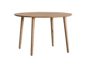 【イージーライフ/Easy Life / GOODS】のMEATH DINING TABLE / ミース ダイニングテーブル ラウンド天板(直径120cm)+ No.2脚(木丸脚) 人気、トレンドファッション・服の通販 founy(ファニー) オイル Oil コーティング Coating テーブル Table ベーシック Basic ラウンド Round ホーム・キャンプ・アウトドア・お取り寄せ Home,Garden,Outdoor,Camping Gear 家具・インテリア Furniture テーブル Table ダイニングテーブル Dining Table |ID:prp329100004247022