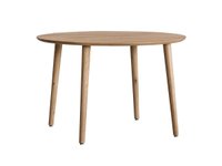 【イージーライフ/Easy Life / GOODS】のMEATH DINING TABLE / ミース ダイニングテーブル ラウンド天板(直径120cm)+ No.2脚(木丸脚) 人気、トレンドファッション・服の通販 founy(ファニー) オイル Oil コーティング Coating テーブル Table ベーシック Basic ラウンド Round ホーム・キャンプ・アウトドア・お取り寄せ Home,Garden,Outdoor,Camping Gear 家具・インテリア Furniture テーブル Table ダイニングテーブル Dining Table |ID:prp329100004247022