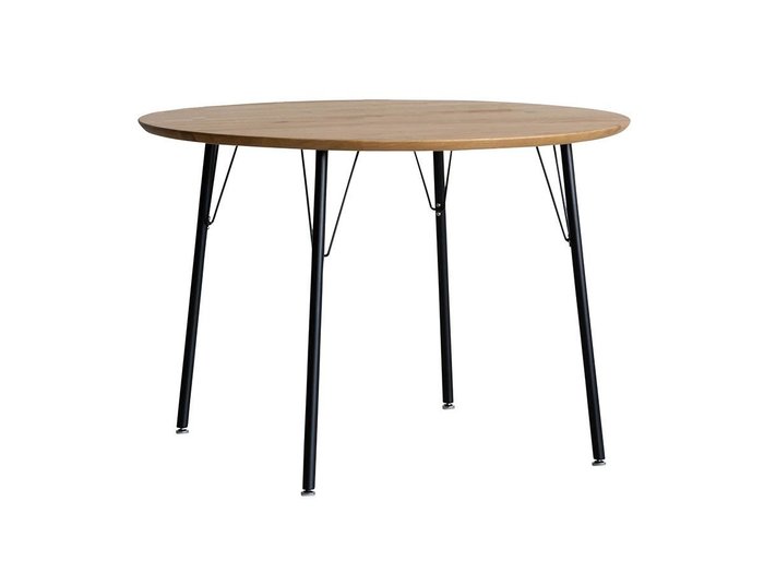 【イージーライフ/Easy Life / GOODS】のMEATH DINING TABLE / ミース ダイニングテーブル ラウンド天板(直径110cm)+ No.5脚(アイアン脚) インテリア・キッズ・メンズ・レディースファッション・服の通販 founy(ファニー) https://founy.com/ オイル Oil コーティング Coating テーブル Table バランス Balance ベーシック Basic ラウンド Round ホーム・キャンプ・アウトドア・お取り寄せ Home,Garden,Outdoor,Camping Gear 家具・インテリア Furniture テーブル Table ダイニングテーブル Dining Table |ID: prp329100004247025 ipo3291000000029467888