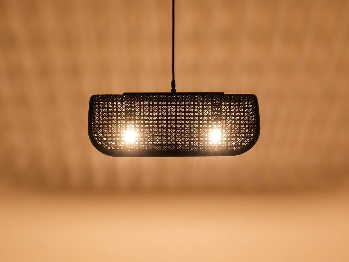 【フライミーヴィラ/FLYMEe Villa / GOODS】のPENDANT LAMP / ペンダントランプ 2灯 #118633 人気、トレンドファッション・服の通販 founy(ファニー) 　送料無料　Free Shipping　フレーム　Flame　モダン　Modern　ラタン　Rattan　手編み　Hand Knitting　ホーム・キャンプ・アウトドア・お取り寄せ　Home,Garden,Outdoor,Camping Gear　家具・インテリア　Home Furniture & Interior. Stylish & Functional Living Spaces　ライト・照明　Lighting & Light Fixtures　ペンダントライト　Pendant Light　other-4|ID: prp329100004248201 ipo3291000000031466696