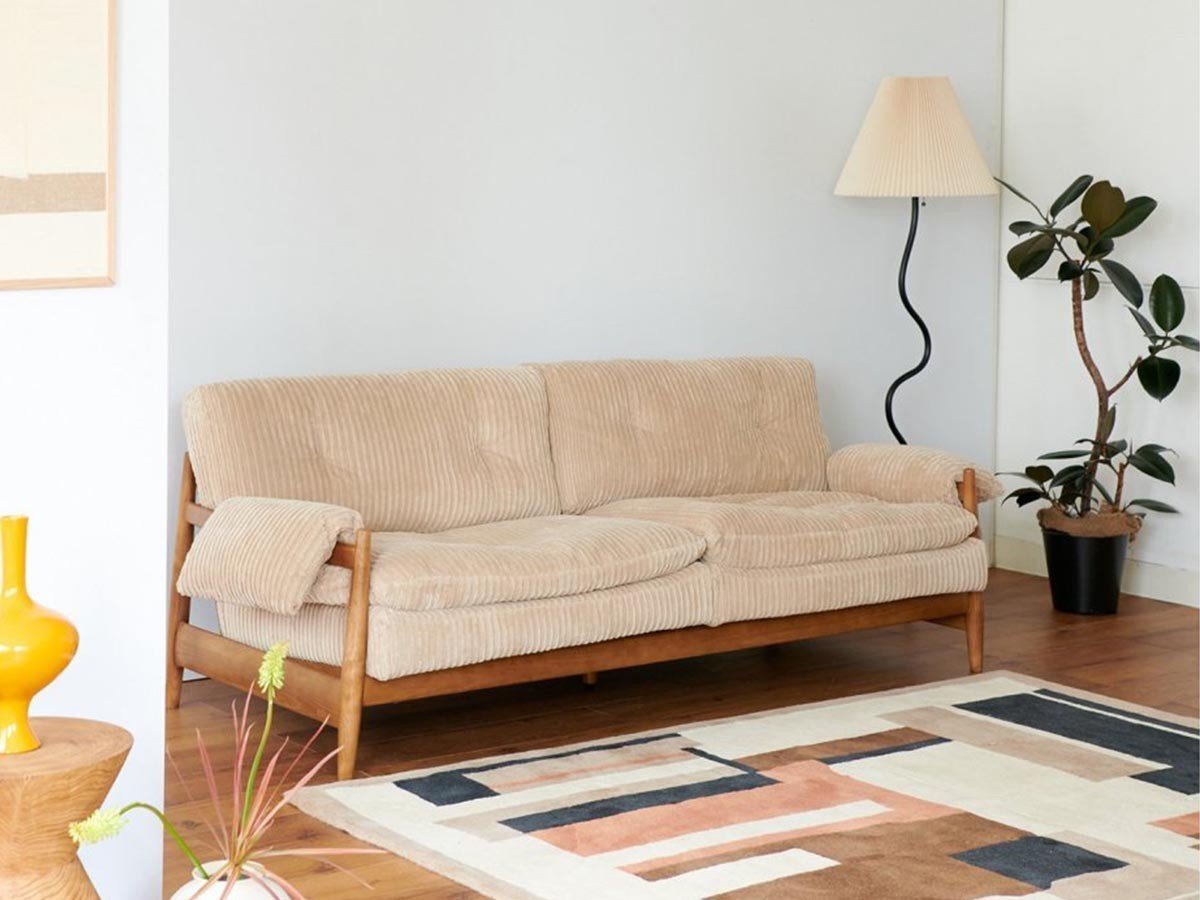 【ジャーナルスタンダード ファニチャー/journal standard Furniture / GOODS】のMADEIRA SOFA / マデイラ ソファ(コーデュロイ) インテリア・キッズ・メンズ・レディースファッション・服の通販 founy(ファニー) 　ヴィンテージ　Vintage　クッション　Cushion　コーデュロイ　Corduroy　バランス　Balance　フレーム　Flame　ホーム・キャンプ・アウトドア・お取り寄せ　Home,Garden,Outdoor,Camping Gear　家具・インテリア　Furniture　ソファー　Sofa　ヘッドレストは取り外し可能です。|ID: prp329100004249332 ipo3291000000029489970