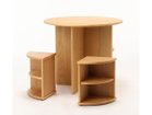 【ジャーナルスタンダード ファニチャー/journal standard Furniture / GOODS】のPORTO QUARTER TABLE / ポルト クォーターテーブル 同シリーズの「LDテーブル」の天板下に収まるサイズです。|ID: prp329100004249338 ipo3291000000029489991