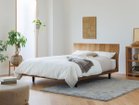 【フランスベッド/FRANCE BED / GOODS】のKATIL Bed Frame / カティル ベッドフレーム KA-02F チーク、サイズ:ワイドダブル|ID:prp329100004263885