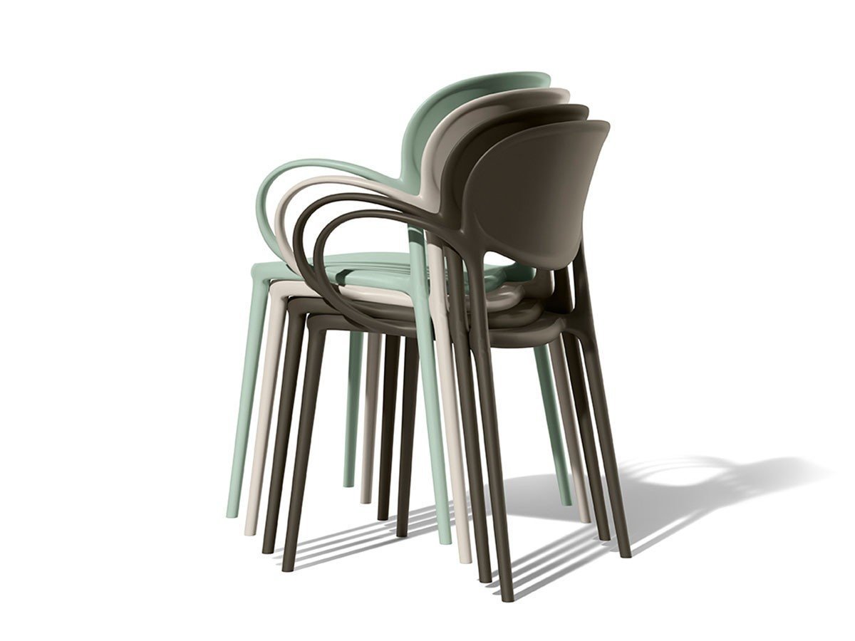 【コヌビア/connubia / GOODS】のABBY / アビー CB/2192 インテリア・キッズ・メンズ・レディースファッション・服の通販 founy(ファニー) 　送料無料　Free Shipping　クラシック　Classic, Timeless Style　モダン　Modern, Contemporary　スタッキング(重ね置き)4脚まで可上から:P8L マットタイムグリーン、P151 マ|ID: prp329100004313305 ipo3291000000035327758