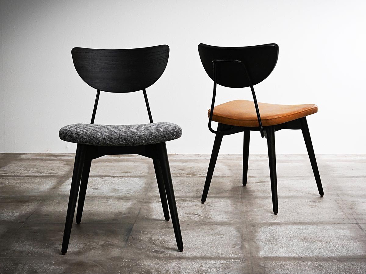 【オルグ/OLGUE / GOODS】のCrescent Dining Chair / クレセント ダイニングチェア(レザー) 人気、トレンドファッション・服の通販 founy(ファニー) 　送料無料　Free Shipping　フォルム　Silhouette, Form　フレーム　Frame, Outline　モチーフ　Motif, Design Theme　ホーム・キャンプ・アウトドア・お取り寄せ　Home Living / Home & Lifestyle / Camping Gear / Outdoor Camping　家具・インテリア　Home Furniture & Interior. Stylish & Functional Living Spaces　チェア・椅子　Seating & Chairs　ダイニングチェア・木製チェア　Dining Chairs　other-6|ID: prp329100004315685 ipo3291000000031465387