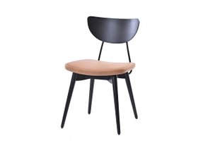 【オルグ/OLGUE / GOODS】のCrescent Dining Chair / クレセント ダイニングチェア(レザー) 人気、トレンドファッション・服の通販 founy(ファニー) 送料無料 Free Shipping フォルム Silhouette, Form フレーム Frame, Outline モチーフ Motif, Design Theme ホーム・キャンプ・アウトドア・お取り寄せ Home Living / Home & Lifestyle / Camping Gear / Outdoor Camping 家具・インテリア Home Furniture & Interior. Stylish & Functional Living Spaces チェア・椅子 Seating & Chairs ダイニングチェア・木製チェア Dining Chairs |ID:prp329100004315685