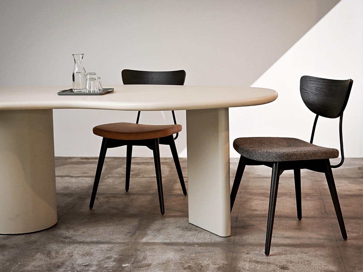 【オルグ/OLGUE / GOODS】のSurround Dining Table / サラウンド ダイニングテーブル 幅200cm インテリア・キッズ・メンズ・レディースファッション・服の通販 founy(ファニー) 　アシンメトリー　Asymmetrical Style　ストーン　Stone, Gem-Like　テーブル　Table, Dining Table　フォルム　Silhouette, Form　ホーム・キャンプ・アウトドア・お取り寄せ　Home Living / Home & Lifestyle / Camping Gear / Outdoor Camping　家具・インテリア　Home Furniture & Interior. Stylish & Functional Living Spaces　テーブル　Dining, Coffee & Side Tables　ダイニングテーブル・食卓テーブル　Dining Tables　参考イメージ|ID: prp329100004315702 ipo3291000000034104534