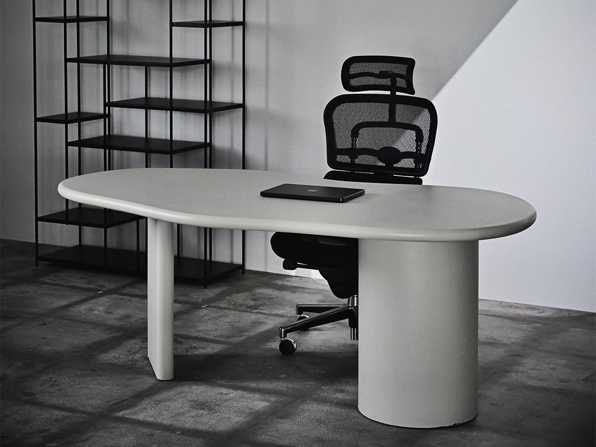 【オルグ/OLGUE / GOODS】のSurround Dining Table / サラウンド ダイニングテーブル 幅200cm インテリア・キッズ・メンズ・レディースファッション・服の通販 founy(ファニー) 　アシンメトリー　Asymmetrical Style　ストーン　Stone, Gem-Like　テーブル　Table, Dining Table　フォルム　Silhouette, Form　ホーム・キャンプ・アウトドア・お取り寄せ　Home Living / Home & Lifestyle / Camping Gear / Outdoor Camping　家具・インテリア　Home Furniture & Interior. Stylish & Functional Living Spaces　テーブル　Dining, Coffee & Side Tables　ダイニングテーブル・食卓テーブル　Dining Tables　参考イメージ|ID: prp329100004315702 ipo3291000000034104536