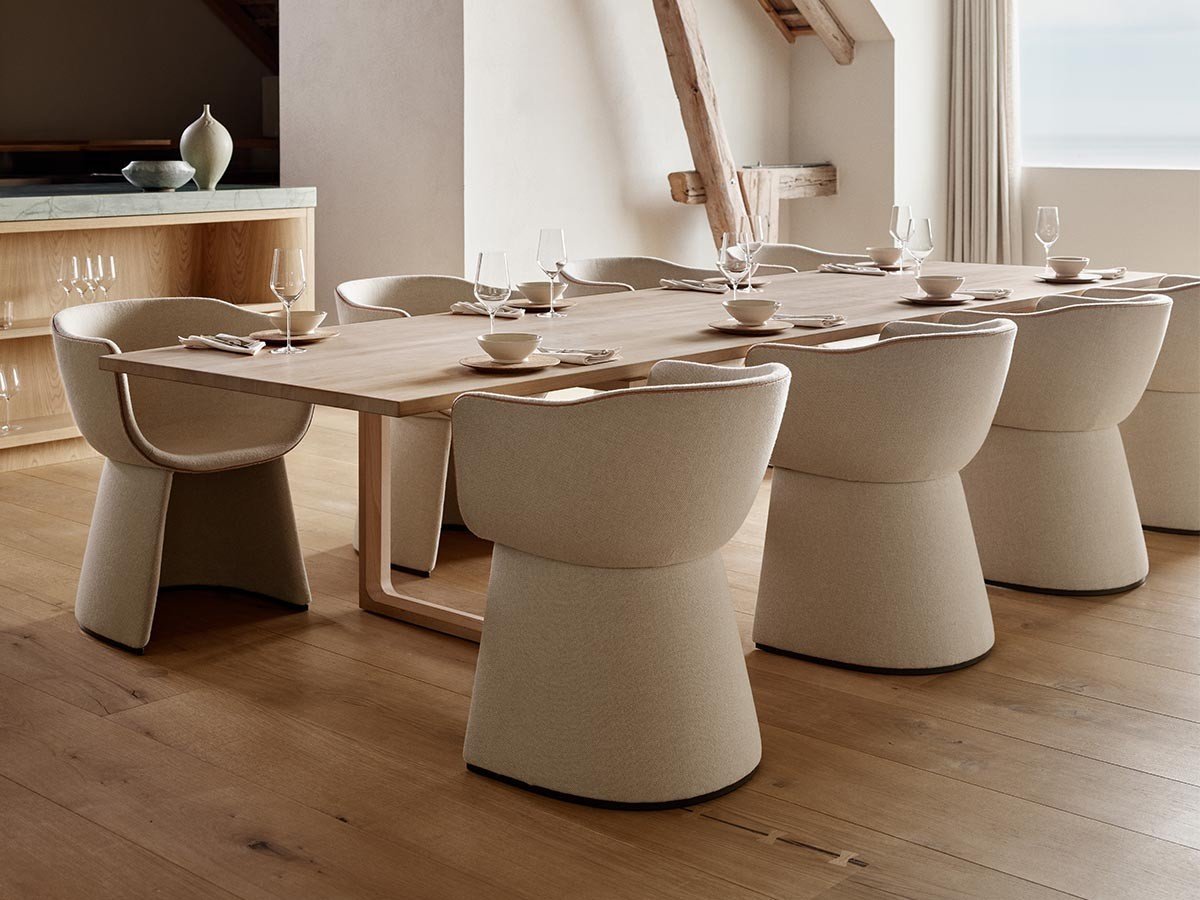 【フリッツ ハンセン/FRITZ HANSEN / GOODS】のMONOLIT / モノリット ダイニングチェア レザーパイピングなし CM220 インテリア・キッズ・メンズ・レディースファッション・服の通販 founy(ファニー) 　送料無料　Free Shipping　フォルム　Silhouette, Form　ホーム・キャンプ・アウトドア・お取り寄せ　Home Living / Home & Lifestyle / Camping Gear / Outdoor Camping　家具・インテリア　Home Furniture & Interior. Stylish & Functional Living Spaces　チェア・椅子　Seating & Chairs　ダイニングチェア・木製チェア　Dining Chairs　参考イメージ|ID: prp329100004319144 ipo3291000000034696446