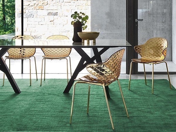 【カリガリス/Calligaris / GOODS】のSAINT TROPEZ / サントロペ リサイクルポリプロピレン メタル脚 CS/1845 インテリア・キッズ・メンズ・レディースファッション・服の通販 founy(ファニー) 　送料無料　Free Shipping　キルティング　Quilted, Quilting　テクスチャー　Texture, Textured Fabric　フランス　France, French　メタル　Metal, Metal Parts　リゾート　Resort, Vacation Style　ホーム・キャンプ・アウトドア・お取り寄せ　Home Living / Home & Lifestyle / Camping Gear / Outdoor Camping　家具・インテリア　Home Furniture & Interior. Stylish & Functional Living Spaces　チェア・椅子　Seating & Chairs　ダイニングチェア・木製チェア　Dining Chairs　参考イメージ|ID: prp329100004320562 ipo3291000000034269985