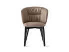 【カリガリス/Calligaris / GOODS】のSWEEL / スウィール PVC 木脚 CS/2207 シートSLR マッドブラウン、脚部P15L ブラック|ID: prp329100004320566 ipo3291000000034210900