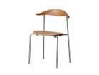 【ノル/NOR / CRASH GATE / GOODS】のRAUL CHAIR / ラウル チェア 板座 フレームシルバー|ID: prp329100004320577 ipo3291000000033542166