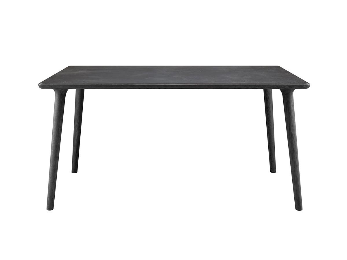 【ブリッジ/BRIDGE / GOODS】のLAMINAM DINING TABLE 150 / ラミナム ダイニングテーブル 幅150cm インテリア・キッズ・メンズ・レディースファッション・服の通販 founy(ファニー) 　イタリア　Italy　コレクション　Collection　テーブル　Table　ラウンド　Round　ホーム・キャンプ・アウトドア・お取り寄せ　Home,Garden,Outdoor,Camping Gear　家具・インテリア　Furniture　テーブル　Table　ダイニングテーブル　Dining Table　天板:ラミナム OS2、フレーム:ブラック(ポリウレタン樹脂塗装)|ID: prp329100004341011 ipo3291000000030280951