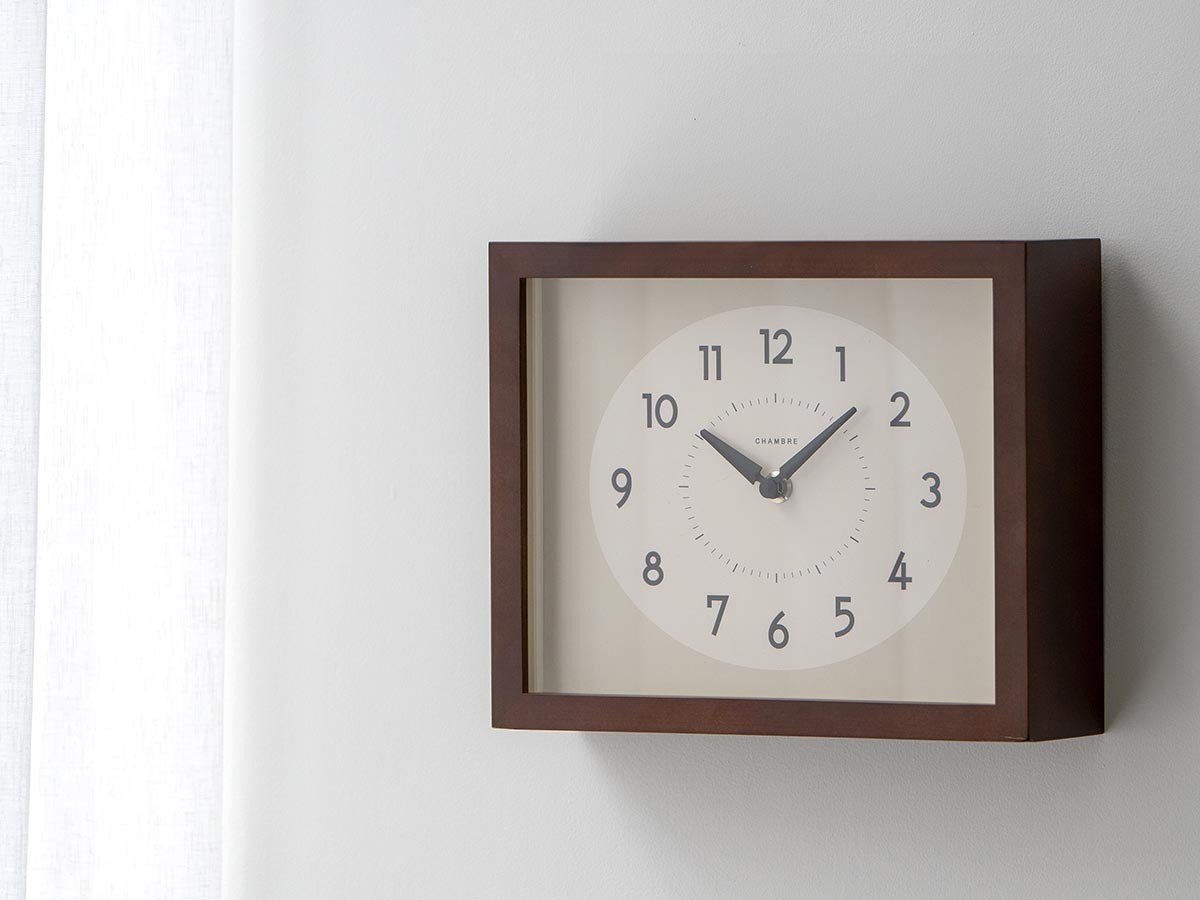 【フライミーパーラー/FLYMEe Parlor / GOODS】のWall Clock / ウォールクロック #118888 人気、トレンドファッション・服の通販 founy(ファニー) 　送料無料　Free Shipping　コンパクト　Compact, Small Size　フォルム　Silhouette, Form　フレーム　Frame, Outline　モダン　Modern, Contemporary　時計　Watch, Wristwatch　ホーム・キャンプ・アウトドア・お取り寄せ　Home Living / Home & Lifestyle / Camping Gear / Outdoor Camping　家具・インテリア　Home Furniture & Interior. Stylish & Functional Living Spaces　その他 インテリア雑貨、家具　Home Decor & Furniture Extras　other-4|ID: prp329100004347255 ipo3291000000031464346