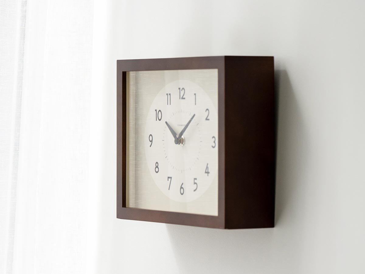 【フライミーパーラー/FLYMEe Parlor / GOODS】のWall Clock / ウォールクロック #118888 人気、トレンドファッション・服の通販 founy(ファニー) 　送料無料　Free Shipping　コンパクト　Compact, Small Size　フォルム　Silhouette, Form　フレーム　Frame, Outline　モダン　Modern, Contemporary　時計　Watch, Wristwatch　ホーム・キャンプ・アウトドア・お取り寄せ　Home Living / Home & Lifestyle / Camping Gear / Outdoor Camping　家具・インテリア　Home Furniture & Interior. Stylish & Functional Living Spaces　その他 インテリア雑貨、家具　Home Decor & Furniture Extras　other-5|ID: prp329100004347255 ipo3291000000031464349