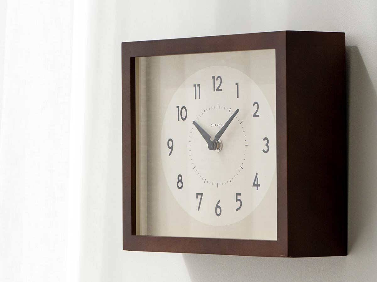 【フライミーパーラー/FLYMEe Parlor / GOODS】のWall Clock / ウォールクロック #118888 人気、トレンドファッション・服の通販 founy(ファニー) 　送料無料　Free Shipping　コンパクト　Compact, Small Size　フォルム　Silhouette, Form　フレーム　Frame, Outline　モダン　Modern, Contemporary　時計　Watch, Wristwatch　ホーム・キャンプ・アウトドア・お取り寄せ　Home Living / Home & Lifestyle / Camping Gear / Outdoor Camping　家具・インテリア　Home Furniture & Interior. Stylish & Functional Living Spaces　その他 インテリア雑貨、家具　Home Decor & Furniture Extras　other-6|ID: prp329100004347255 ipo3291000000031464350
