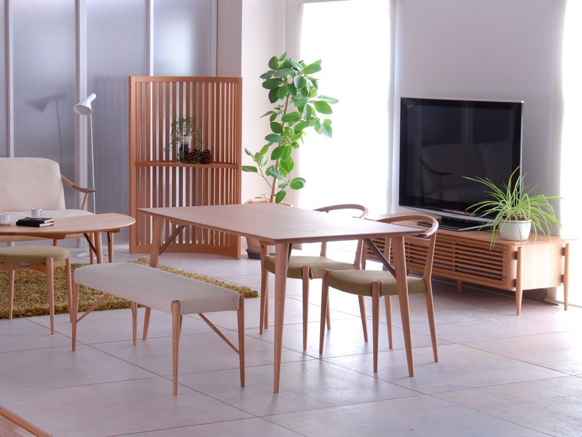 【日進木工/NISSHIN MOKKOU / GOODS】のWHITE WOOD Bench / ホワイトウッド ベンチ 人気、トレンドファッション・服の通販 founy(ファニー) 　送料無料　Free Shipping　おすすめ　Recommend　ウッド　Wood　軽量　Lightweight　ホーム・キャンプ・アウトドア・お取り寄せ　Home,Garden,Outdoor,Camping Gear　家具・インテリア　Furniture　チェア・椅子　Chair　ベンチ・ダイニングベンチ　Bench/Dining Bench　other-6|ID: prp329100004356380 ipo3291000000031463651