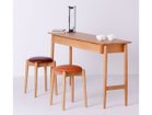 【日進木工/NISSHIN MOKKOU / GOODS】のWHITE WOOD Desk / ホワイトウッド デスク 幅110cm 参考イメージ|ID:prp329100004356393