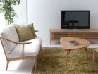 【日進木工/NISSHIN MOKKOU / GOODS】のWHITE WOOD Leaf Living Table / ホワイトウッド リーフ リビングテーブル 幅140cm 参考イメージ|ID:prp329100004356406