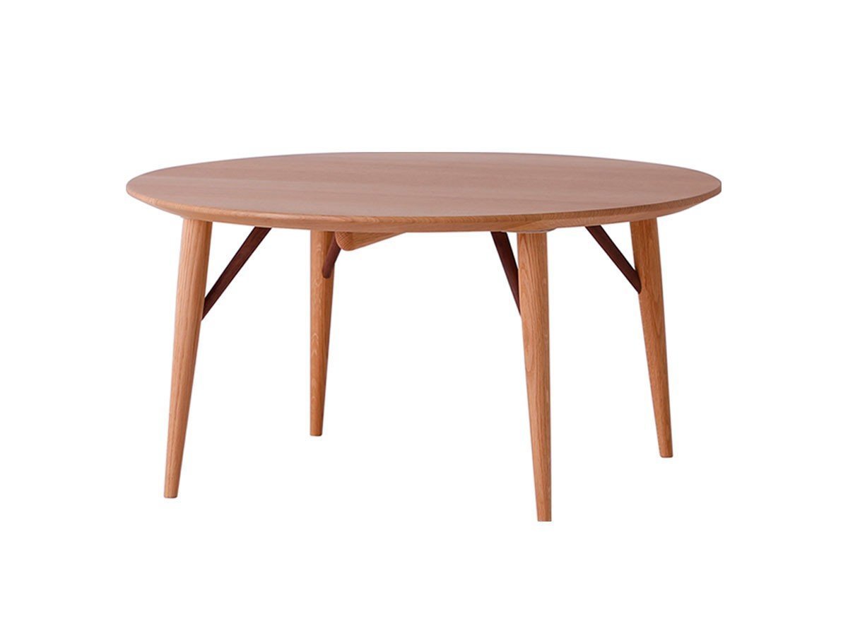 【日進木工/NISSHIN MOKKOU / GOODS】のWHITE WOOD Round Living Table / ホワイトウッド ラウンド リビングテーブル 人気、トレンドファッション・服の通販 founy(ファニー) 　ウッド　Wood　テーブル　Table　モダン　Modern　ラウンド　Round　ホーム・キャンプ・アウトドア・お取り寄せ　Home,Garden,Outdoor,Camping Gear　家具・インテリア　Furniture　テーブル　Table　ローテーブル・センターテーブル　Low Table/Center Table　 other-1|ID: prp329100004356410 ipo3291000000030439277