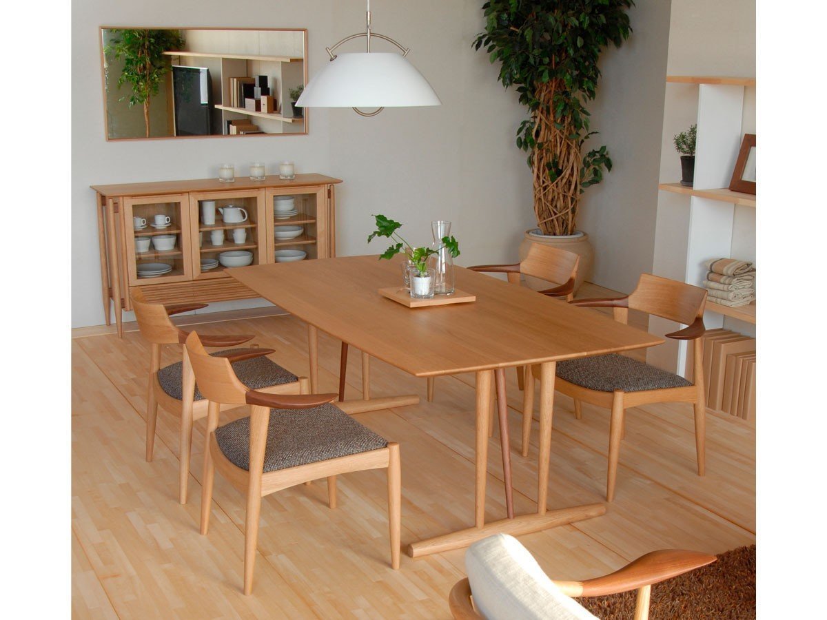 【日進木工/NISSHIN MOKKOU / GOODS】のWHITE WOOD Table / ホワイトウッド テーブル 高さ70cm 人気、トレンドファッション・服の通販 founy(ファニー) 　ウッド　Wood　テーブル　Table　ハーフ　Half　モダン　Modern　ホーム・キャンプ・アウトドア・お取り寄せ　Home,Garden,Outdoor,Camping Gear　家具・インテリア　Furniture　テーブル　Table　ダイニングテーブル　Dining Table　other-4|ID: prp329100004356412 ipo3291000000031463919