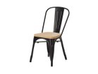 【フライミー ファクトリー/FLYMEe Factory / GOODS】のDINING CHAIR / ダイニングチェア ウッドシート e14005 ブラック|ID:prp329100004358631