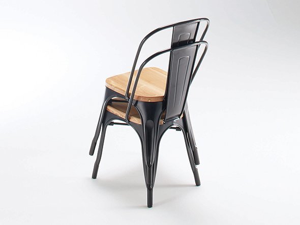 【フライミー ファクトリー/FLYMEe Factory / GOODS】のDINING CHAIR / ダイニングチェア ウッドシート e14005 インテリア・キッズ・メンズ・レディースファッション・服の通販 founy(ファニー) 　送料無料　Free Shipping　ウッド　Wood　キャップ　Cap　テーブル　Table　フレーム　Flame　ホーム・キャンプ・アウトドア・お取り寄せ　Home,Garden,Outdoor,Camping Gear　家具・インテリア　Furniture　チェア・椅子　Chair　ダイニングチェア　Dining Chair　4脚までスタッキング(重ね置き)可能です。|ID: prp329100004358631 ipo3291000000030463958