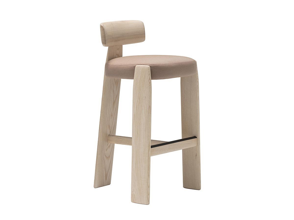 【アンドリュー ワールド/Andreu World / GOODS】のOru Chair High Stool Upholstered Seat / オル チェア BQ2274 ハイスツール 張座 人気、トレンドファッション・服の通販 founy(ファニー) 　ファブリック　Fabric　フォーム　Form　送料無料　Free Shipping　ホーム・キャンプ・アウトドア・お取り寄せ　Home,Garden,Outdoor,Camping Gear　家具・インテリア　Furniture　チェア・椅子　Chair　スツール　Stool　ホーム・キャンプ・アウトドア・お取り寄せ　Home,Garden,Outdoor,Camping Gear　家具・インテリア　Furniture　チェア・椅子　Chair　カウンターチェア・ハイスツール　Counter Chair/High Stool　 other-1|ID: prp329100004365712 ipo3291000000030532890