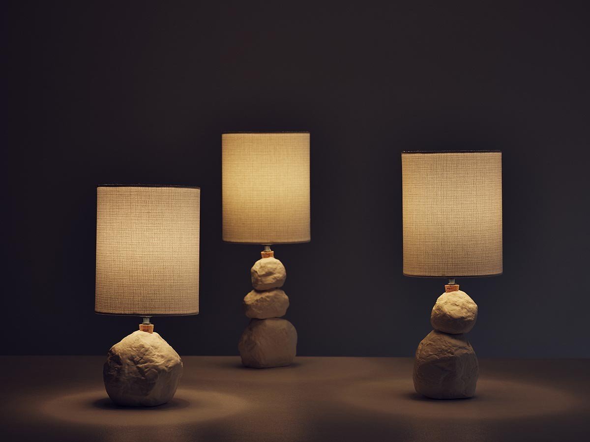 【サードセラミックス/3RD CERAMICS / GOODS】のTABLE LAMP / 土のテーブルランプ 人気、トレンドファッション・服の通販 founy(ファニー) 　送料無料　Free Shipping　ストレート　Straight　テクスチャー　Texture　テーブル　Table　ホーム・キャンプ・アウトドア・お取り寄せ　Home,Garden,Outdoor,Camping Gear　家具・インテリア　Furniture　ライト・照明　Lighting & Light Fixtures　other-2|ID: prp329100004389240 ipo3291000000031461496