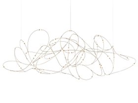 【モーイ/moooi / GOODS】のFlock of Light 31 / フロックオブライト 31 人気、トレンドファッション・服の通販 founy(ファニー) 送料無料 Free Shipping ガラス Glass ランダム Random ワイヤー Wire ホーム・キャンプ・アウトドア・お取り寄せ Home,Garden,Outdoor,Camping Gear 家具・インテリア Furniture ライト・照明 Lighting & Light Fixtures ペンダントライト Pendant Light |ID:prp329100004393940