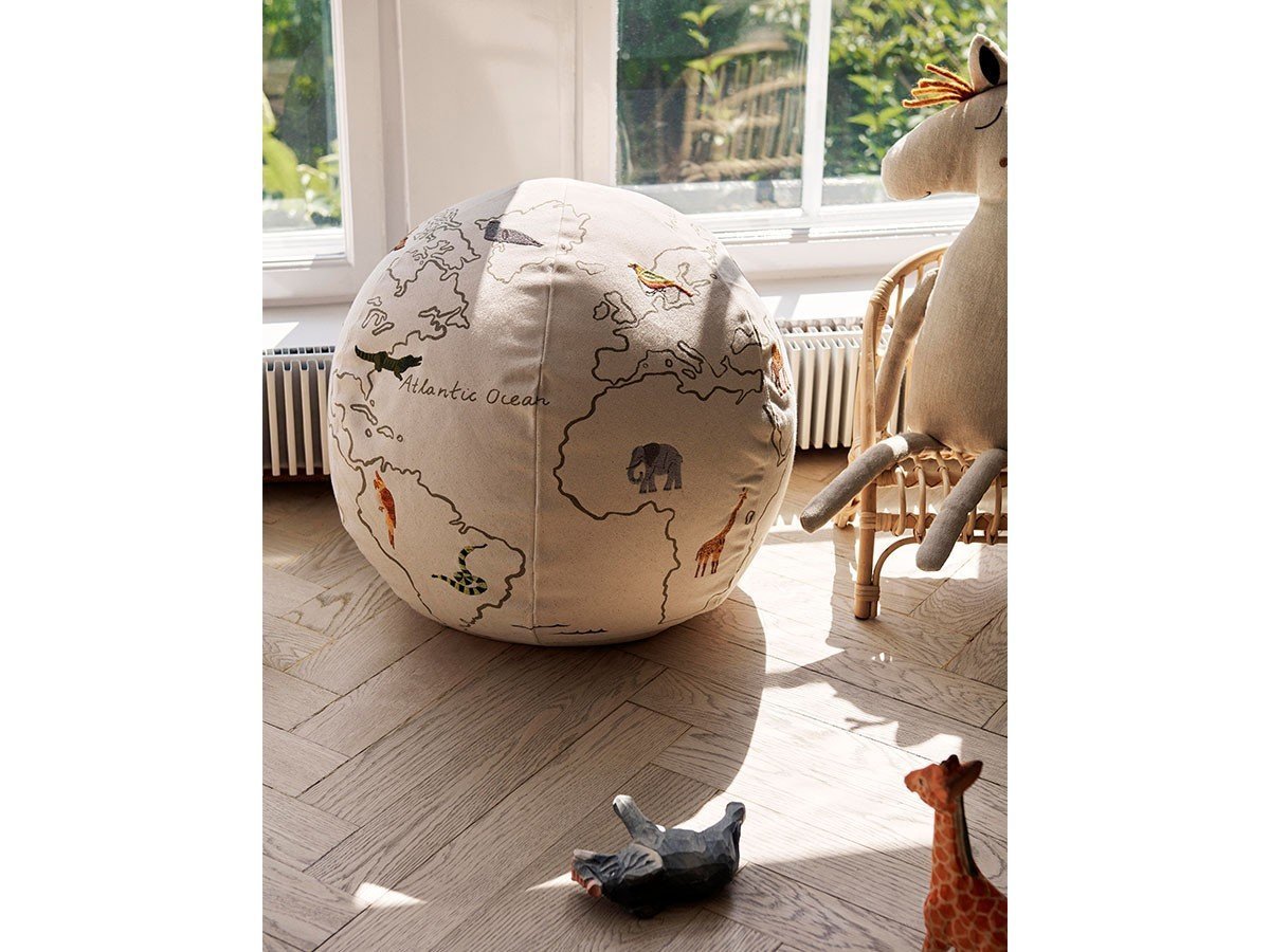 【ファームリビング/ferm LIVING / GOODS】のThe World Pouf / ワールドプフ 人気、トレンドファッション・服の通販 founy(ファニー) 　送料無料　Free Shipping　オーガニック　Organic　カラフル　Colorful　クッション　Cushion　チェーン　Chain　ベビー　Baby　ホーム・キャンプ・アウトドア・お取り寄せ　Home,Garden,Outdoor,Camping Gear　家具・インテリア　Furniture　キッズ家具　Kids' Furniture　キッズチェア・ベビーチェア　Kids Chair/Baby Chair　other-2|ID: prp329100004403723 ipo3291000000031460816