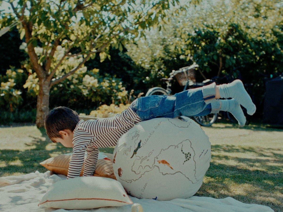 【ファームリビング/ferm LIVING / GOODS】のThe World Pouf / ワールドプフ 人気、トレンドファッション・服の通販 founy(ファニー) 　送料無料　Free Shipping　オーガニック　Organic　カラフル　Colorful　クッション　Cushion　チェーン　Chain　ベビー　Baby　ホーム・キャンプ・アウトドア・お取り寄せ　Home,Garden,Outdoor,Camping Gear　家具・インテリア　Furniture　キッズ家具　Kids' Furniture　キッズチェア・ベビーチェア　Kids Chair/Baby Chair　other-4|ID: prp329100004403723 ipo3291000000031460820