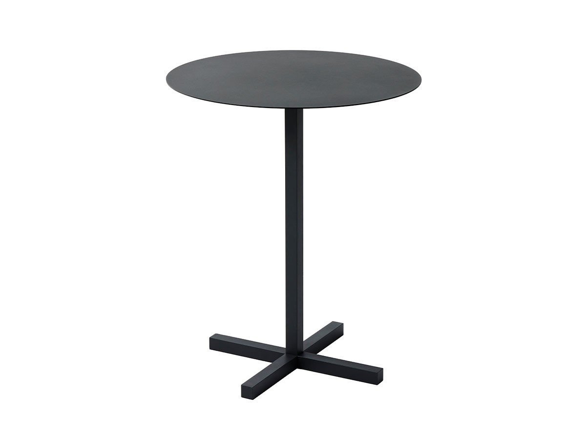 【デュエンデ/DUENDE / GOODS】のSOLID STEEL HIGH DINNER TABLE ROUND / ソリッドスチール ハイダイナーテーブル ラウンド インテリア・キッズ・メンズ・レディースファッション・服の通販 founy(ファニー) 　送料無料　Free Shipping　コンパクト　Compact　スリム　Slim　テーブル　Table　ラウンド　Round　ワーク　Work　ホーム・キャンプ・アウトドア・お取り寄せ　Home,Garden,Outdoor,Camping Gear　家具・インテリア　Furniture　テーブル　Table　コンソール・カウンターテーブル　Console/Counter Table　-|ID: prp329100004403725 ipo3291000000030765506