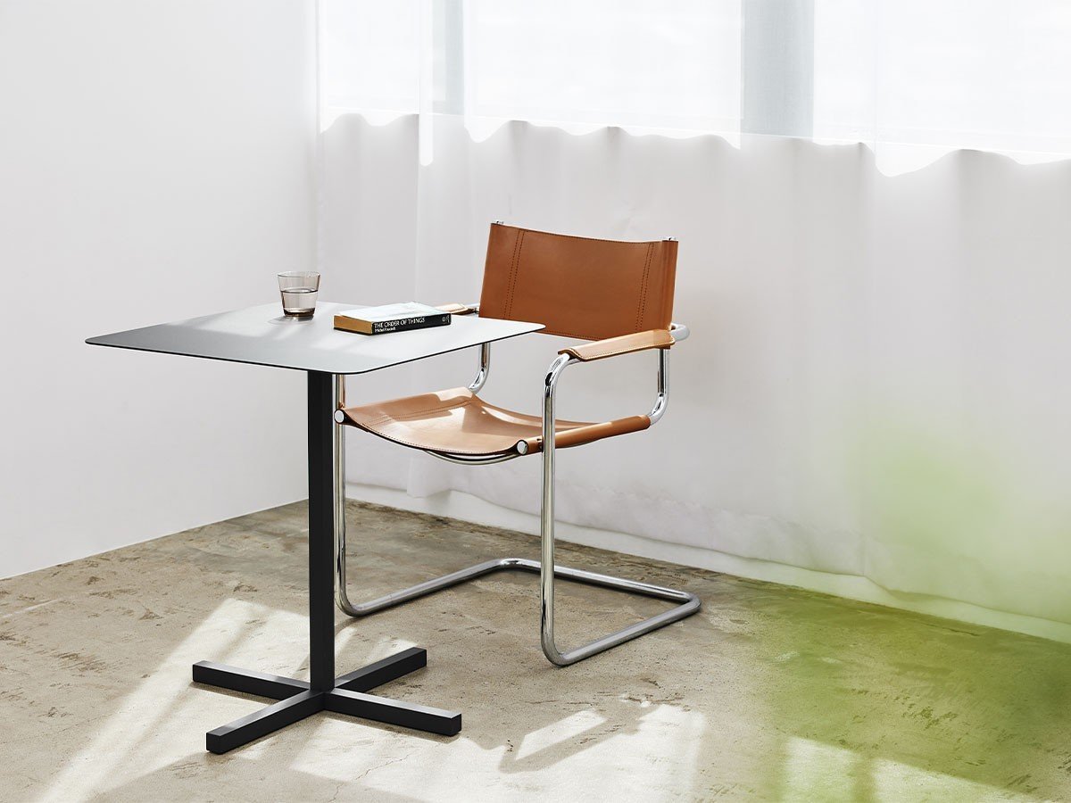 【デュエンデ/DUENDE / GOODS】のSOLID STEEL DINNER TABLE SQUARE / ソリッドスチール ダイナーテーブル スクエア 人気、トレンドファッション・服の通販 founy(ファニー) 　コンパクト　Compact　スクエア　Square　スリム　Slim　テーブル　Table　ワーク　Work　送料無料　Free Shipping　ホーム・キャンプ・アウトドア・お取り寄せ　Home,Garden,Outdoor,Camping Gear　家具・インテリア　Furniture　テーブル　Table　カフェテーブル　Cafe Table　other-5|ID: prp329100004403726 ipo3291000000031460860