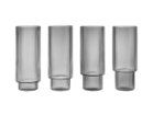 【ファームリビング/ferm LIVING / GOODS】のRipple Long Drink Glasses / リップル ロンググラス 4個セット 人気、トレンドファッション・服の通販 founy(ファニー) 送料無料 Free Shipping ガラス Glass グラス Glass タンブラー Tumbler テーブル Table ハンド Hand ロング Long thumbnail スモークグレー|ID: prp329100004403731 ipo3291000000030765527