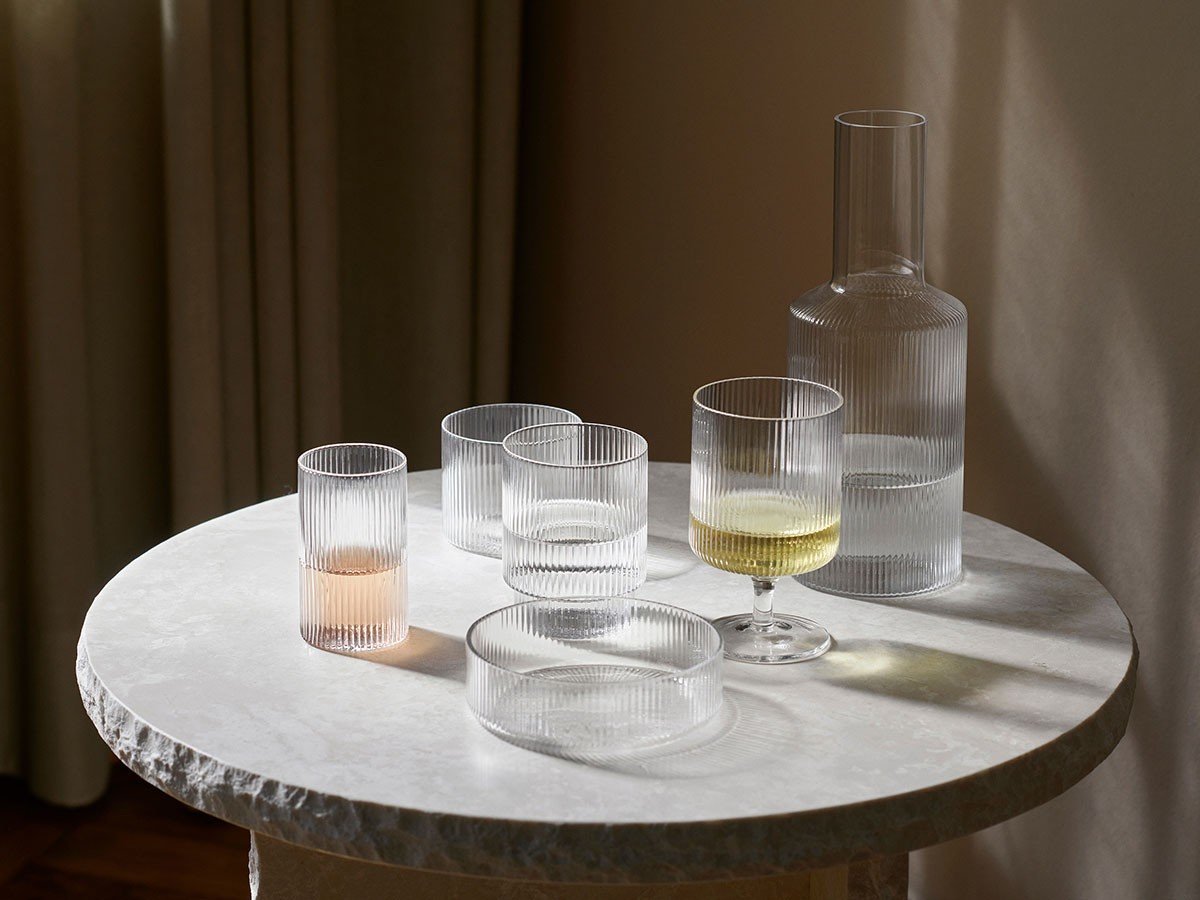 【ファームリビング/ferm LIVING / GOODS】のRipple Glasses / リップル グラス 4個セット 人気、トレンドファッション・服の通販 founy(ファニー) 　ガラス　Glass　グラス　Glass　タンブラー　Tumbler　テーブル　Table　ハンド　Hand　other-3|ID: prp329100004403733 ipo3291000000031460917