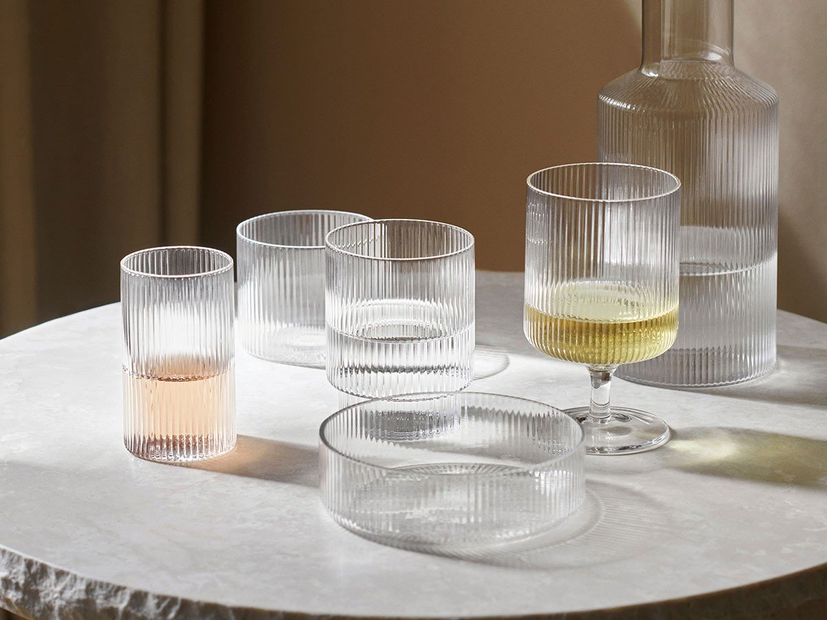 【ファームリビング/ferm LIVING / GOODS】のRipple Glasses / リップル グラス 4個セット 人気、トレンドファッション・服の通販 founy(ファニー) 　ガラス　Glass　グラス　Glass　タンブラー　Tumbler　テーブル　Table　ハンド　Hand　other-5|ID: prp329100004403733 ipo3291000000031460921