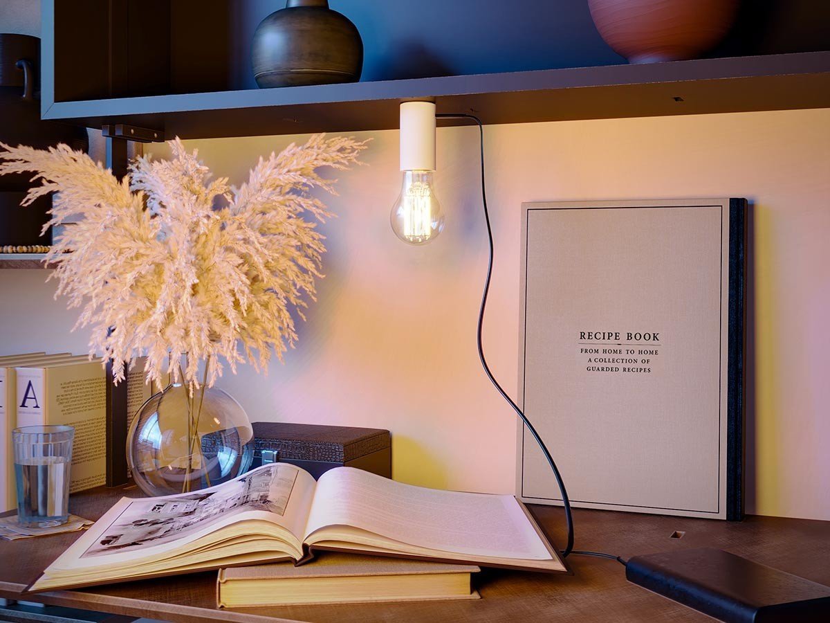 【クリエイティブケーブル/Creative Cables / GOODS】のSI! / スィ! + プレート + A60 ライトバルブ インテリア・キッズ・メンズ・レディースファッション・服の通販 founy(ファニー) 　送料無料　Free Shipping　シンプル　Simple, Minimal　テーブル　Table, Dining Table　プレート　Plate, Dish　マグネット　Magnet, Magnetic Closure　モダン　Modern, Contemporary　モバイル　Mobile, Smartphone　リラックス　Relax, Relaxed Fit　ホーム・キャンプ・アウトドア・お取り寄せ　Home Living / Home & Lifestyle / Camping Gear / Outdoor Camping　家具・インテリア　Home Furniture & Interior. Stylish & Functional Living Spaces　ライト・照明　Lamps & Lighting Fixtures　ソケットの底面はマグネット仕様のため、付属プレート以外の金属面にも取付けできます。|ID: prp329100004411233 ipo3291000000035762760