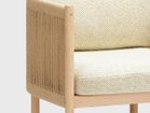 【アリアケ/ARIAKE / GOODS】のBraid Chair / ブレイド(組紐)チェア ラウンジ用 フレームがナチュラルオーク・ホワイトオークの場合、ペーパーコードは「ナチュラル色」です。|ID:prp329100004419021