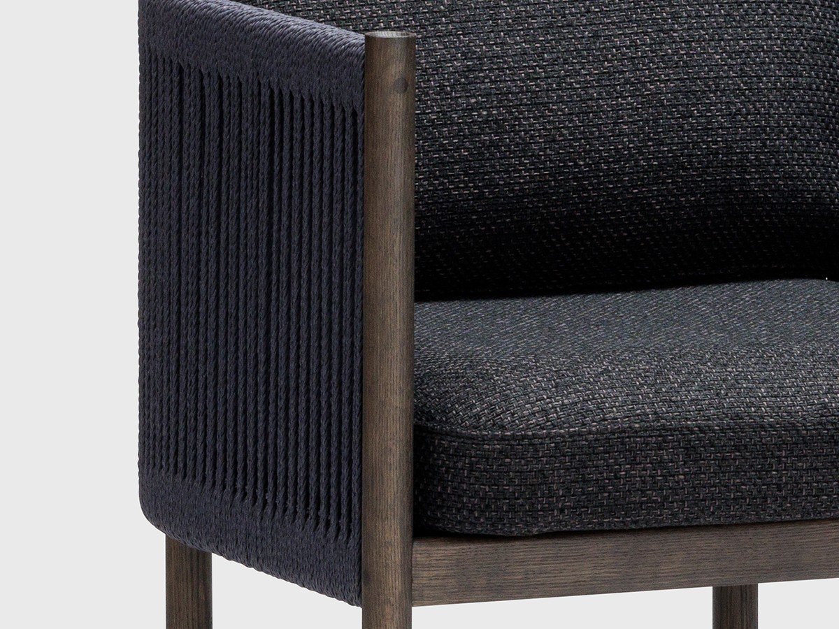 【アリアケ/ARIAKE / GOODS】のBraid Chair / ブレイド(組紐)チェア ラウンジ用 インテリア・キッズ・メンズ・レディースファッション・服の通販 founy(ファニー) 　送料無料　Free Shipping　コレクション　Collection, Seasonal Line　コンパクト　Compact, Small Size　テーブル　Table, Dining Table　デスク　Desk, Work Desk　ペーパー　Paper, Kraft Paper　ホーム・キャンプ・アウトドア・お取り寄せ　Home Living / Home & Lifestyle / Camping Gear / Outdoor Camping　家具・インテリア　Home Furniture & Interior. Stylish & Functional Living Spaces　チェア・椅子　Seating & Chairs　ラウンジチェア・リクライナー　Lounge Chairs / Recliners　フレームがスモークオーク・スミアッシュの場合、ペーパーコードは「ブラック色」です。|ID: prp329100004419021 ipo3291000000033369975