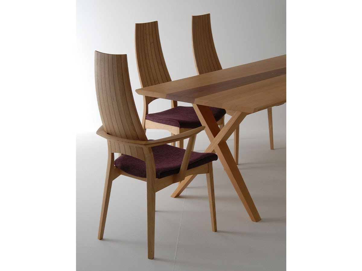 【日進木工/NISSHIN MOKKOU / GOODS】のCARVE High-back Armchair / カーヴ ハイバックアームチェア 人気、トレンドファッション・服の通販 founy(ファニー) 　クッション　Cushion, Throw Pillow　モチーフ　Motif, Design Theme　送料無料　Free Shipping　ホーム・キャンプ・アウトドア・お取り寄せ　Home Living / Home & Lifestyle / Camping Gear / Outdoor Camping　家具・インテリア　Home Furniture & Interior. Stylish & Functional Living Spaces　チェア・椅子　Seating & Chairs　ダイニングチェア・木製チェア　Dining Chairs　ホーム・キャンプ・アウトドア・お取り寄せ　Home Living / Home & Lifestyle / Camping Gear / Outdoor Camping　家具・インテリア　Home Furniture & Interior. Stylish & Functional Living Spaces　チェア・椅子　Seating & Chairs　アームチェア・アクセントチェア　Armchairs & Accent Chairs　other-6|ID: prp329100004419025 ipo3291000000031459931