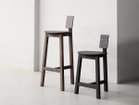 【アリアケ/ARIAKE / GOODS】のHomage Counter Stool / オマージュ カウンタースツール 左:本商品、右:同シリーズの「スツール」|ID:prp329100004419034