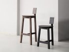 【アリアケ/ARIAKE / GOODS】のHomage Counter Stool / オマージュ カウンタースツール 左:本商品、右:同シリーズの「スツール」|ID: prp329100004419034 ipo3291000000034746125