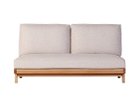 【日進木工/NISSHIN MOKKOU / GOODS】のCARVE Armless Sofa / カーヴ 肘なしソファ 幅160cm 張地:ロンシャン I アイボリー(ファブリックB)、フレームON|ID:prp329100004419088