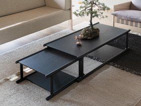 【アリアケ/ARIAKE / GOODS】 Futago Nesting Tables / フタゴ ネスティングテーブル 奥行59.6cm人気、トレンドファッション・服の通販 founy(ファニー) テーブル Table ニューヨーク New York ホーム・キャンプ・アウトドア・お取り寄せ Home,Garden,Outdoor,Camping Gear 家具・インテリア Furniture テーブル Table ローテーブル・センターテーブル Low Table/Center Table |ID:prp329100004419094